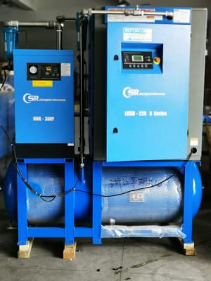 China Compressor de ar giratório livre do parafuso do óleo um ensaio de 145 libras por polegada quadrada para a instalação à venda