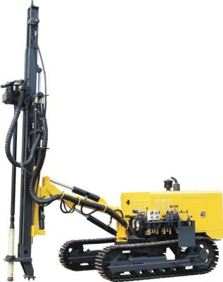 China Crawler Type Rock Drilling Rig With High Rotation Speed , Larg Propulsion Length for sale