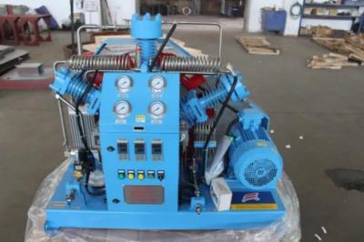 China Refrigerar de água livre do compressor 200rpm do oxigênio do óleo 150bar médico à venda