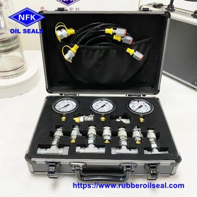 China 600MPa Pressure Gauge Kits Accessories Hydraulic With Storage Case Upgraded Version for sale