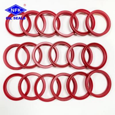 China Shore A 60 Red NFK UN Hydraulic Rod Seals For Excavator for sale