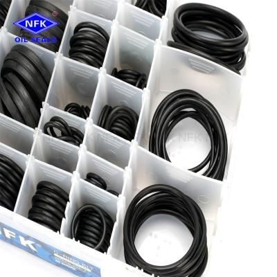 China  Black Rubber Metric O Ring Assortment Kit For Automobile Industry for sale