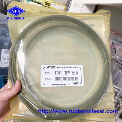 China Accurate Data Hydraulic Shear Seal Kit For TOKU TPV-210 Pulverizer for sale