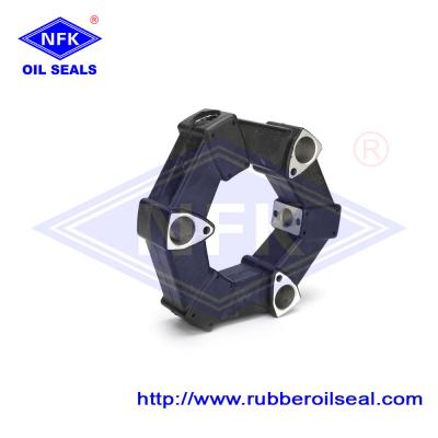 China Black 16AS Rubber Coupling Spider Universal Joint Coupling Assembly For Komatsu Excavator for sale