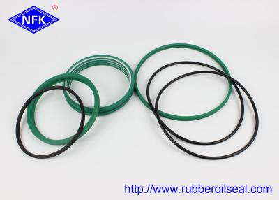 China Wear Resistance Breaker Seal Kit PU 93A , NBR 90 Hardness Green Color for sale