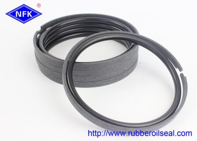 China Bronze PTFE Hydraulic Piston Rings 30-90 Shore Hardness For  Excavator for sale