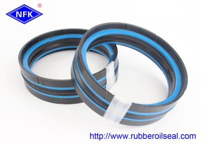 China Anti-wear DAS Hydraulic Piston Seals Combined , Busak+Shamban seal Double Acting NBR POM TPE Material for sale