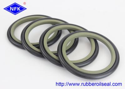 China NBR PTFE Buffer Hydraulic Rod Seals , High Pressure Hydraulic Seals GS5059-V6 HBTS for sale