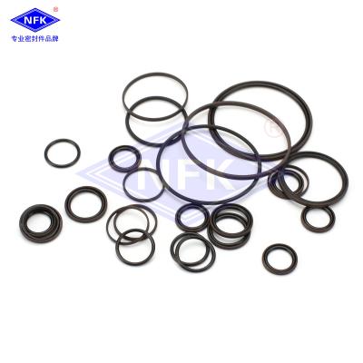 China PC360-7 PC300-7 Hydraulic Pump Repair Kit SPGO / O Ring Mechanical Seal Black Color for sale