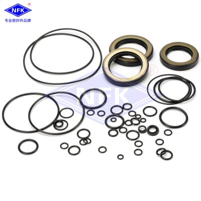 China Excavator HITACHHI ZX200 ZX200-3 Hydraulic Cylinder Seal Kits NBR TPFE IRON Material for sale