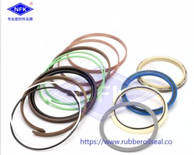 China Kobelao SK250-6 Boom Bucket Arm Cylinder Repair Kit / SKF NOK Seal Ring for sale