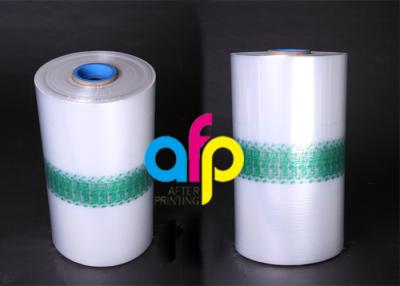 China Película de encogimiento de impresión de encargo de POF claramente, película del plástico de embalar del calor del grueso de 12 - 30 Mic en venta
