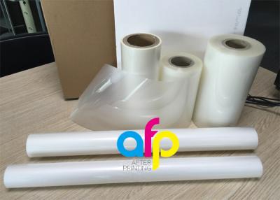 China PET Polyester Roll Laminating Film SGS Approval Double Side Corona Treatment for sale