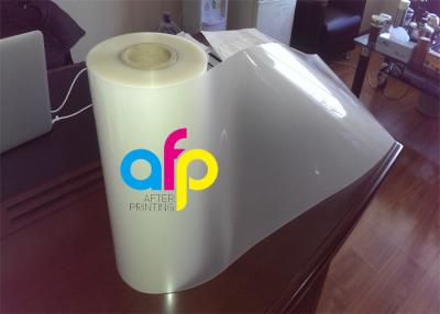 China Matte Thermal Lamination Film , Multiple Extrusion Transparent Roll Laminating Film for sale