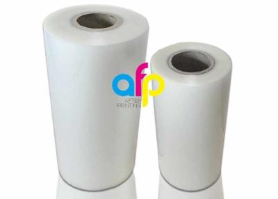 China Glossy / Matte Finishing Thermal Roll Laminating Film 250 Micron Thickness for sale