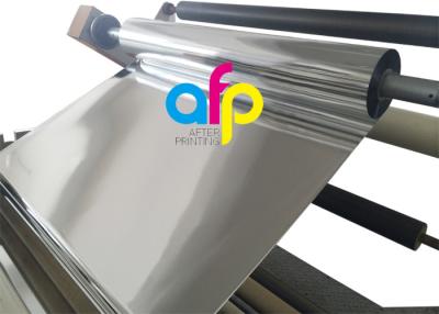 China 1 Inch Core Glossy Metalized Thermal Lamination Film BOPP / PET Material for sale