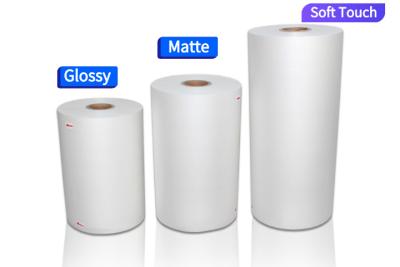 China FDA Quality Thermal Laminating Film Roll with Glossy or Matte Finishing for sale