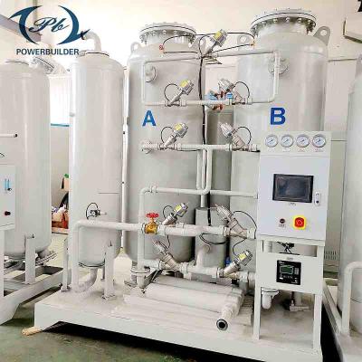 China Sistema móvel de geração de nitrogénio PSA 50Nm3/H 99,9% de pureza Para alimentos, metalurgia, química à venda