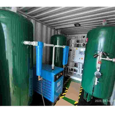 Chine Générateur d'oxygène PSA en conteneurs, usine de production d'oxygène médical à vendre