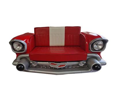 China Industrial Vintage Classic Retro Cadillac Front Face Car Couch Sofa for sale