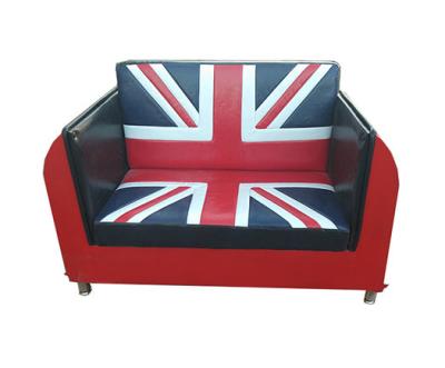 中国 小型英国国旗の座席車のソファーのソファのレトロの車のトランクの設計ソファー 販売のため
