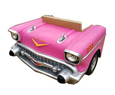 Китай Кресло автомобиля промышленной винтажной розовой софы Chevy винтажное с местом Pu кожаным продается