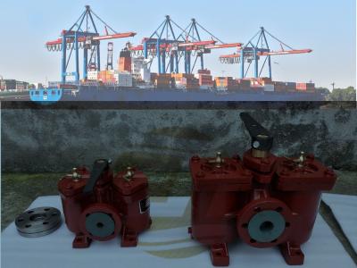 China SHIPBUILDING-DUPLEX OIL FILTER,DOUBLE OIL FILTER CB/T425-94 for sale