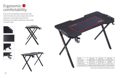 China 100 X 60 X 75 Cm 16kg Ergonomic Gaming Table Adjustable Ergonomic Portable Multi Functional Laptop Desk for sale