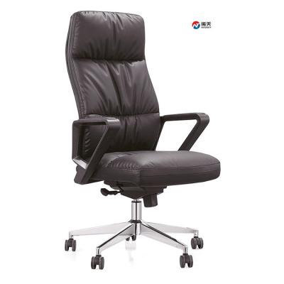 China Ergo Revolving Office High Back Leather Chair 20GP 3D Adjustable for sale