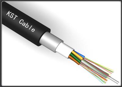 China Aluminum Tape Outdoor Fiber Optic Cable Long Distance Fiber Optic Bundle Cable for sale