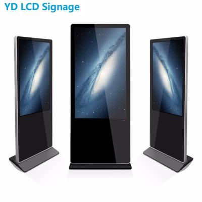 China Free Standing Interactive Touch Kiosk With Light Box for sale