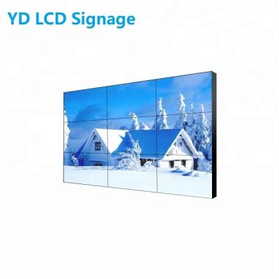 Κίνα 55Inch 55» στενή Bezel LCD οθόνη επίδειξης οδήγησε backlight τον τηλεοπτικό τοίχο LCD προς πώληση