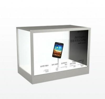 China El ahorro de la energía considera a través la exhibición del LCD, vitrina transparente para la tienda al por menor en venta