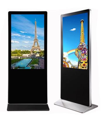 China 65 Inch 500 Nits LCD Advertising Display 1920x1080P For Shopping Mall for sale