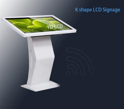 Chine Affichage d'affichage à cristaux liquides de Signage de Digital de forme de K, plein affichage numérique interactif de HD à vendre