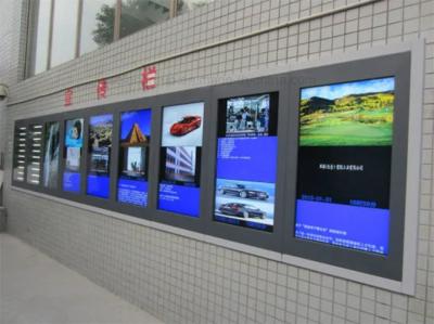 China 55 Inch LCD Digital Signage 6ms Response Time With Built In Media Player for sale