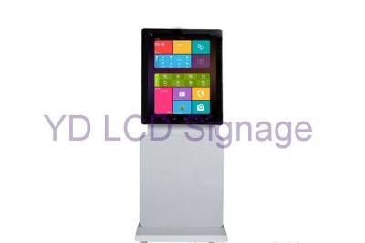 China Multi Touch Digital Signage Floor Standing Installation For Messages Display for sale