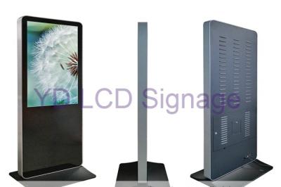China 1920*1080 Digital Signage Floor Stand , Durable Vertical Digital Signage Display for sale