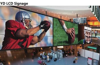 Chine Écran visuel de épissure du moniteur 3D TV du mur 2x2 3x3 4K Digital d'atterrisseur de panneaux d'affichage à cristaux liquides pour la salle de commande à vendre