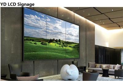 China HD 1080P 4K 1920*1080 500cd/m2 Wall Mounted LCD Display for sale
