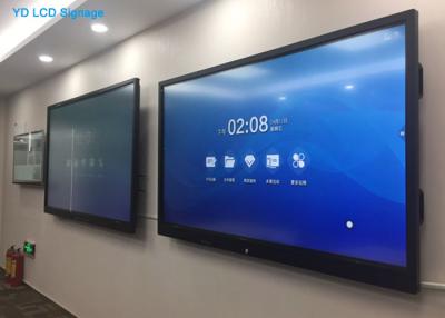 China Del LCD pulgada interactiva plana 4K ultra fino Smart TV del quiosco 55 de la pantalla táctil de par en par en venta