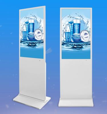 China Full Color Digital Signage Floor Stand , 55