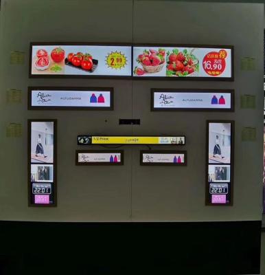 中国 HD屋内広告のための壁に取り付けられたデジタルの表記400のNitの明るさ 販売のため