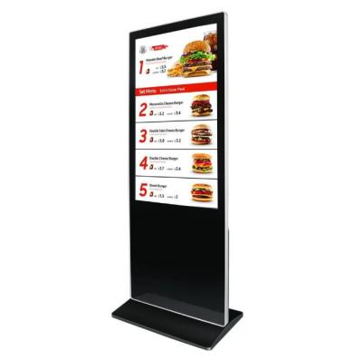 China Touchscreen kiosken LCD-bewegwijzering voor binnenreclame voor winkel Te koop
