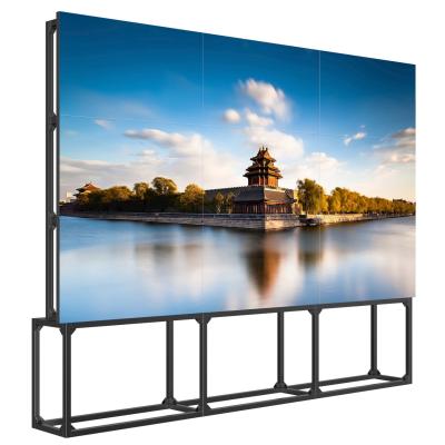 중국 LCD 비디오 월 쇼핑몰 패션 판매점 46 49 55 인치 비디오 월 3X3 텔레비전 벽 LG / 삼성 패널 호리호리한 베젤 LCD 판매용
