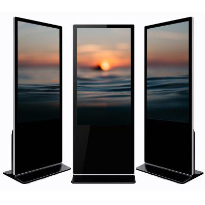 China Binnen Standalone LCD Media Player die de Kiosk van de Vertoningsaanraking voor Winkelcomplex adverteren Te koop