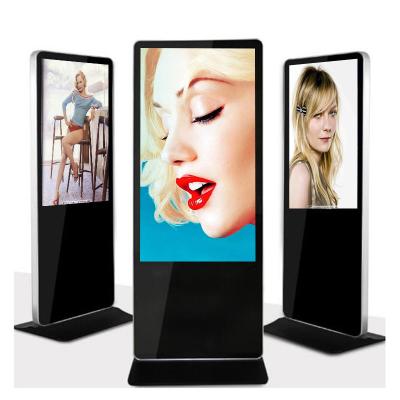 China Floor Stand Display Kiosk Advertising Screen Media Player Totem LCD Digital Signage for sale