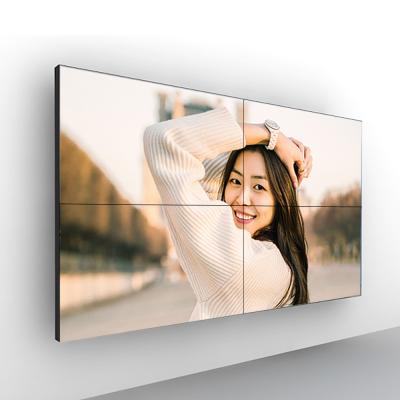 China Ultra Thin Bezel 3x3 Indoor Splicing Multi LCD Screen Home Video Wall Display for sale