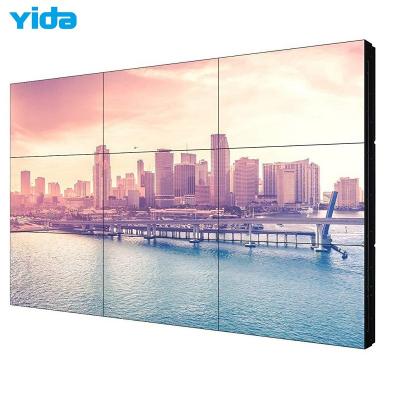 China 3*3 Samsung/LG Panel Wall Mounted LCD Video Wall For Shop Mall for sale