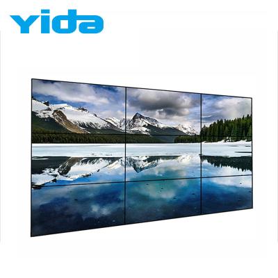 China Seamless Lcd TV Wall Display 3X3 Did LCD Video Wall HD 4K for sale